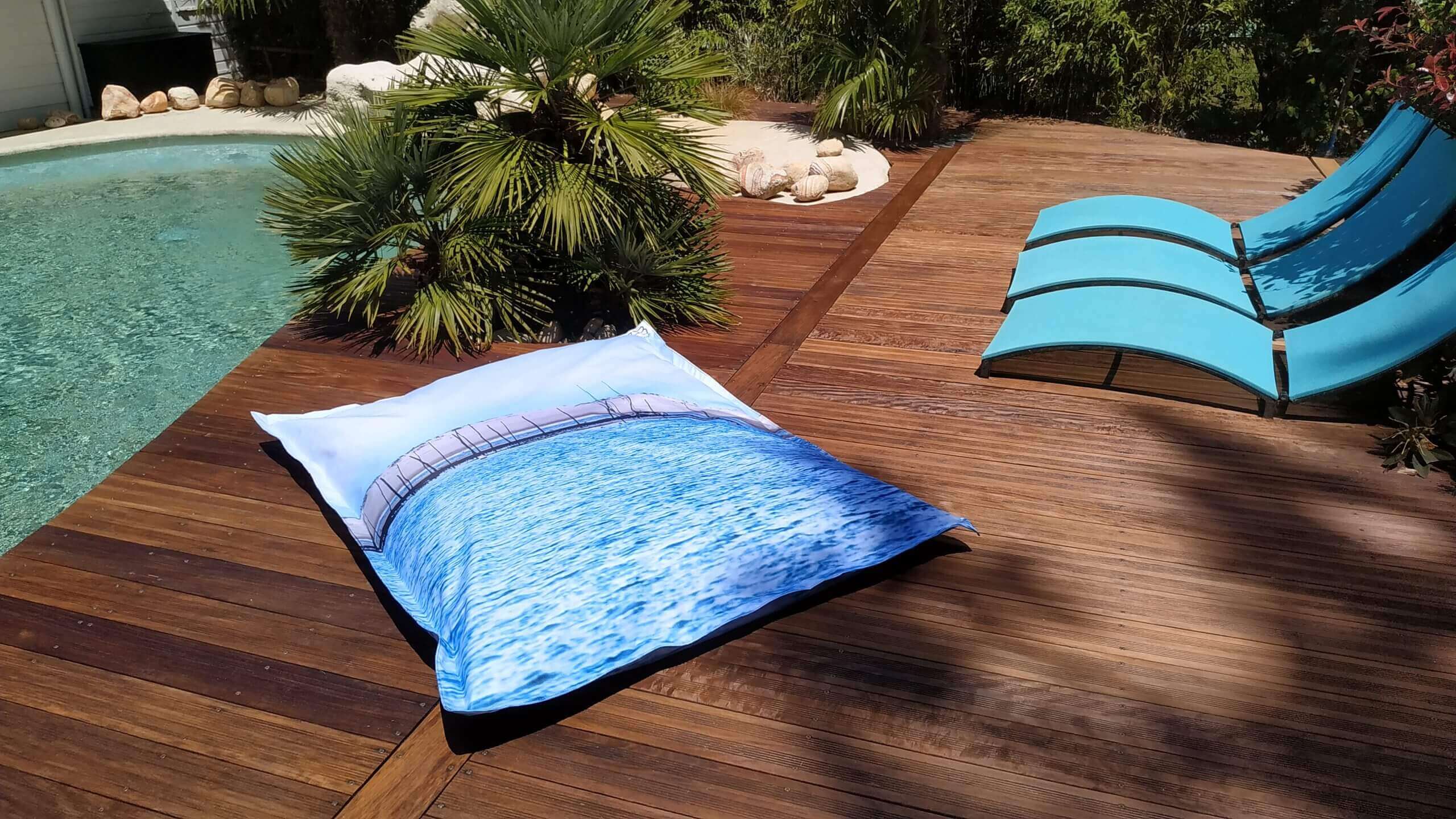 Coussin géant d'extérieur - Collection Bassin – Image 8