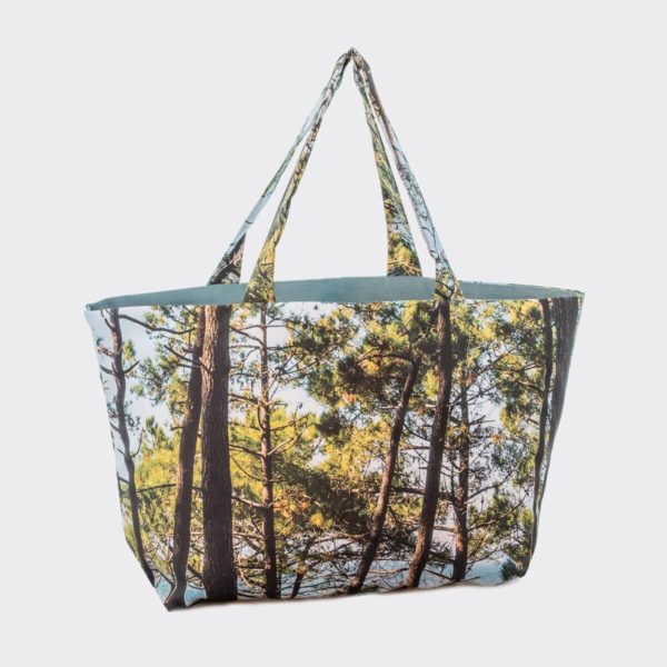 Sac marin cabas réversible Pins – Image 2