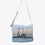 Sac besace marine Voilier