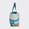 Sac marin cabas réversible Turquoise – Image 4