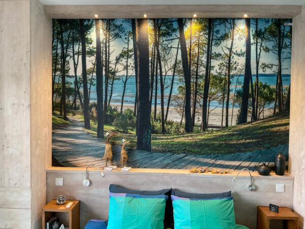 Décor mural extérieur - Chemin Pinède - Collection Pinède – Image 6