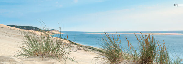 décors mural exterieur géant- décors brise vue - dune du pilat océan atlantique