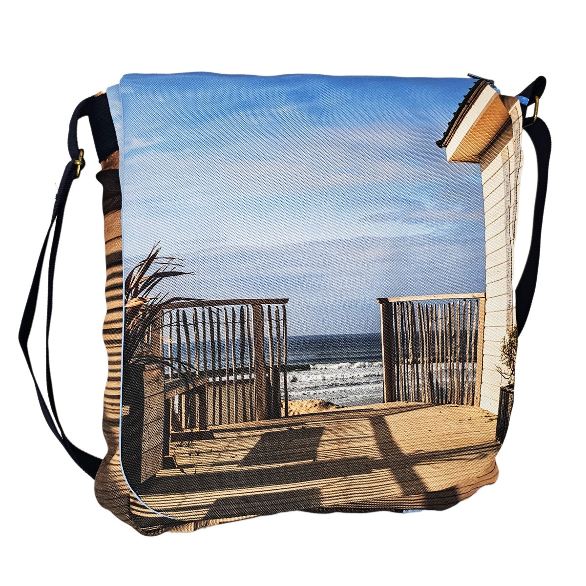 Petite besace marine cabane océan