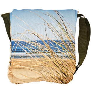 Petite besace marine graminées océan