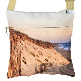 Pochette bandoulière marine chemin grand large 2024