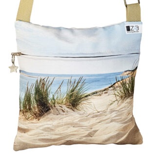 Pochette bandoulière marine dune du pilat