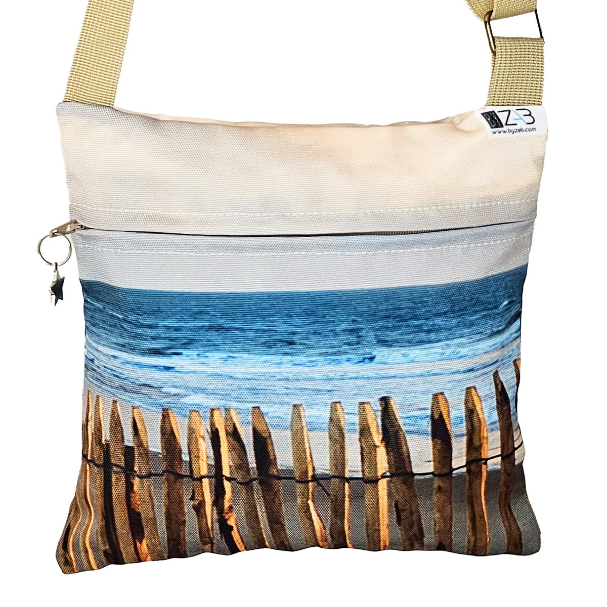 Pochette bandoulière petites ganivelles