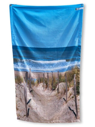 Serviette de plage anti sable imperméable 100×180 – Accès plage océan
