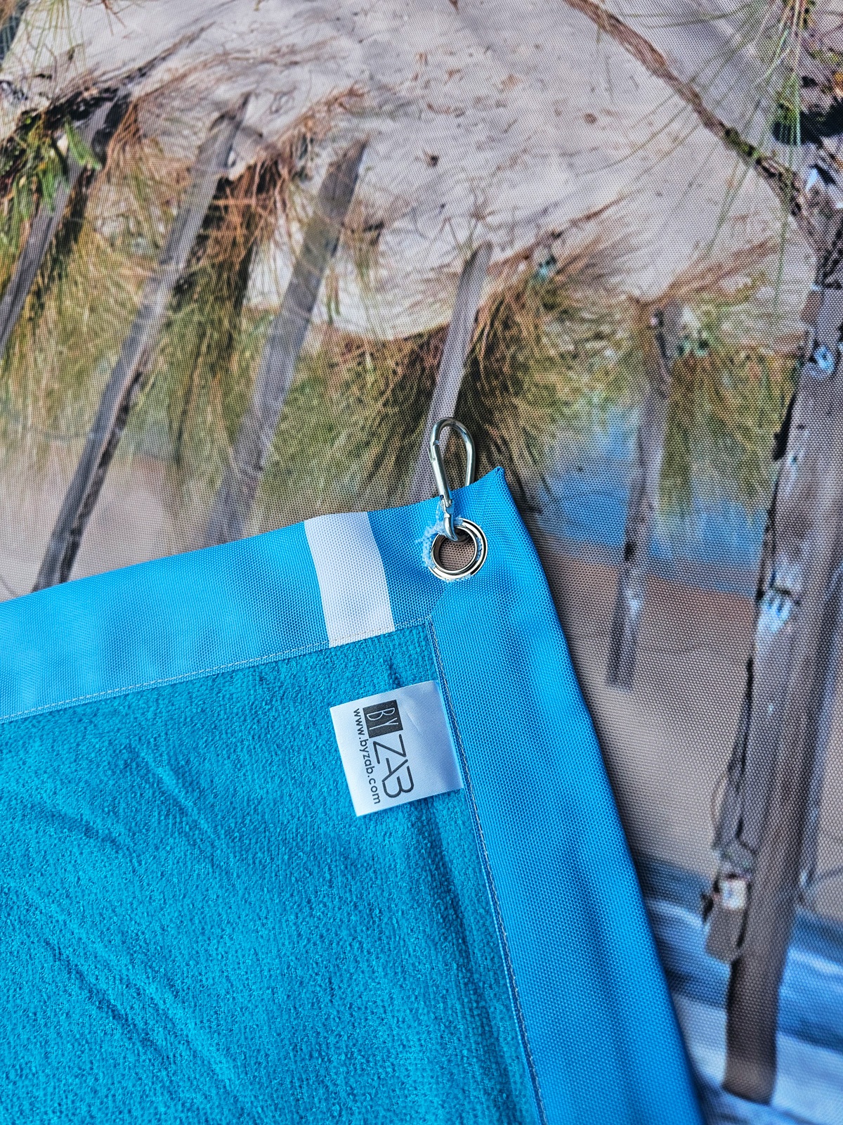 Serviette de plage anti sable imperméable 100x180 - Accès plage océan – Image 4