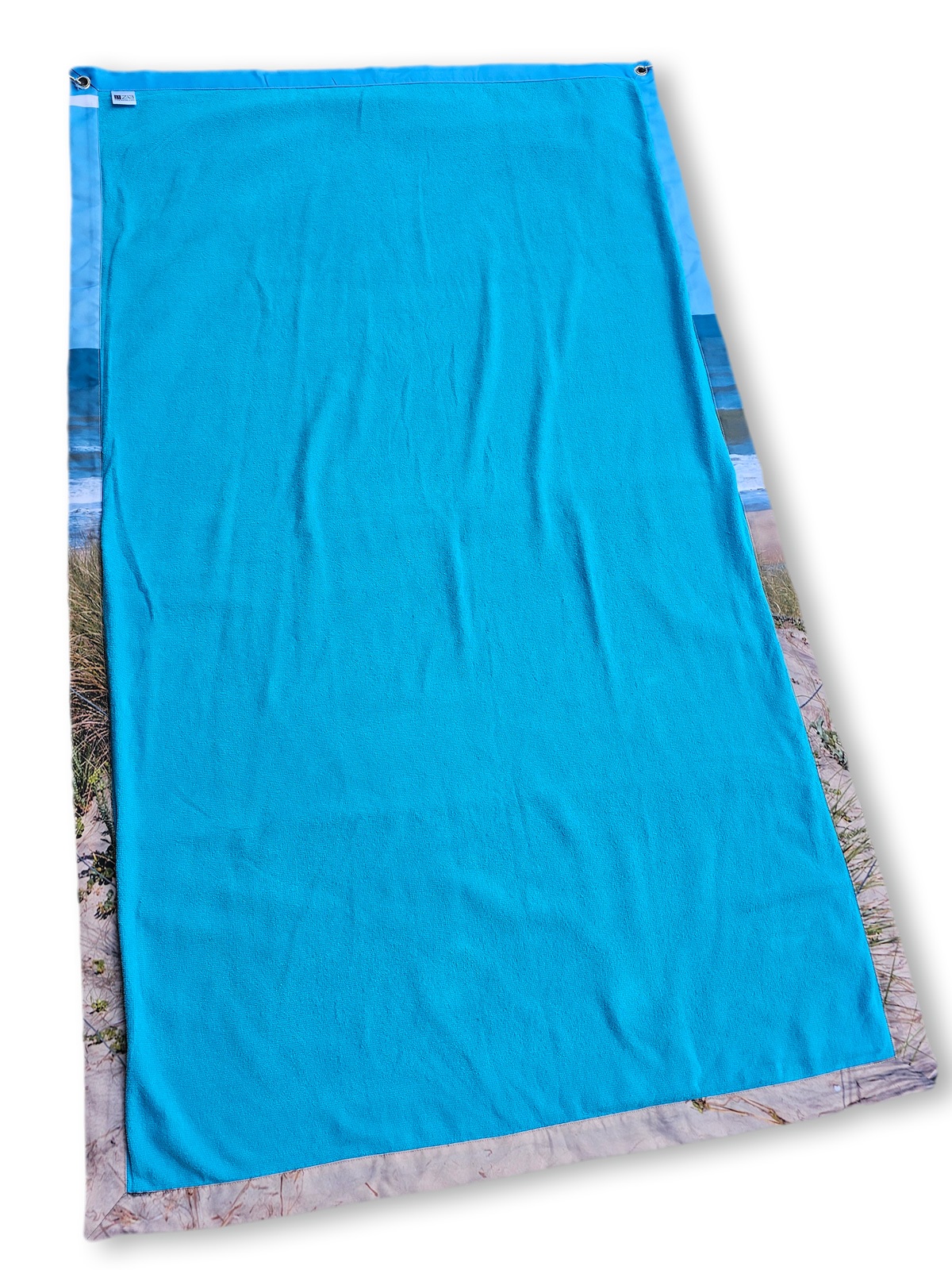 Serviette de plage anti sable imperméable 100x180 - Accès plage océan – Image 3