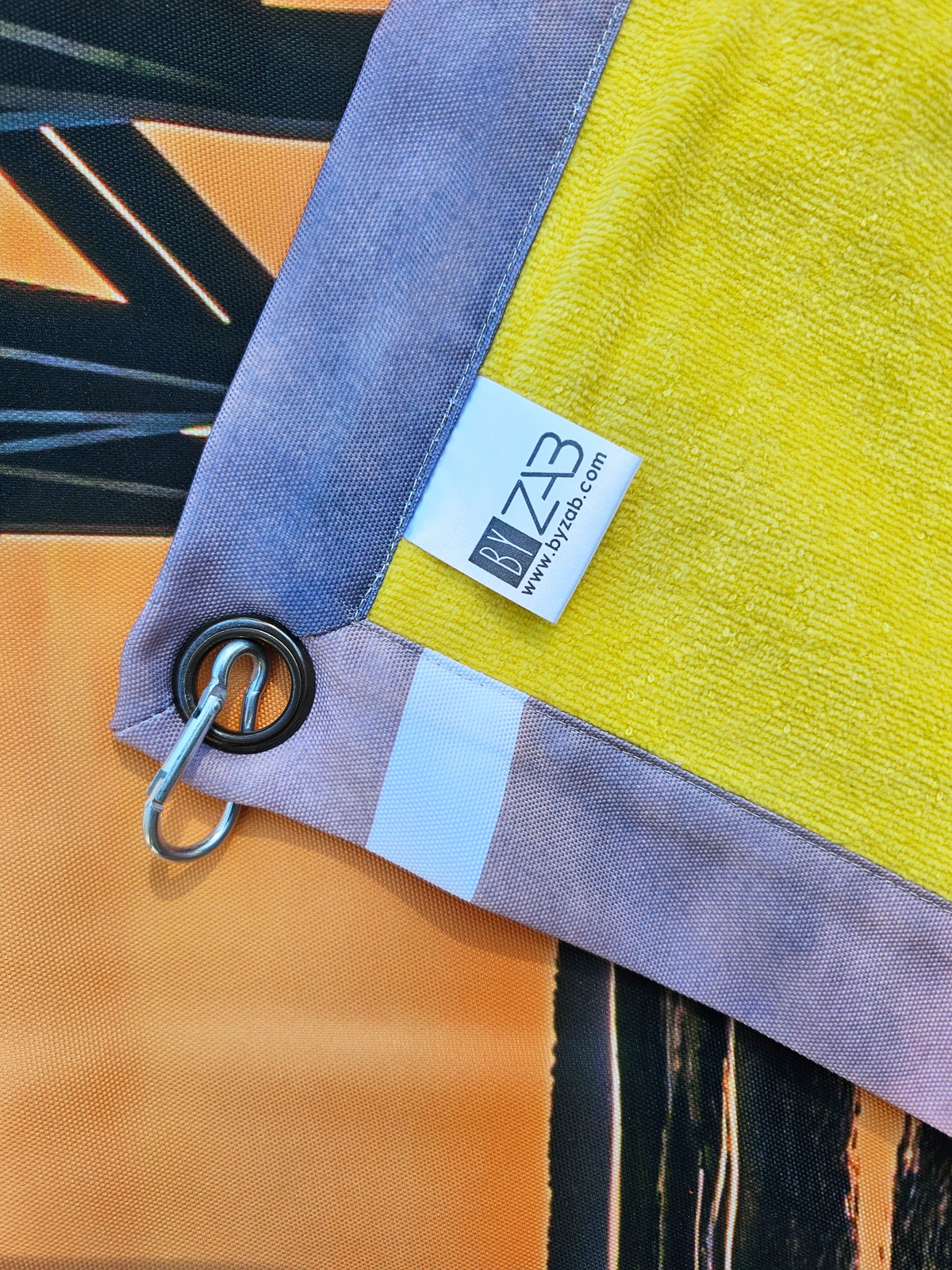 Serviette de plage anti sable imperméable 100x180 - Cabane tchanquée du Bassin d’Arcachon – Image 4