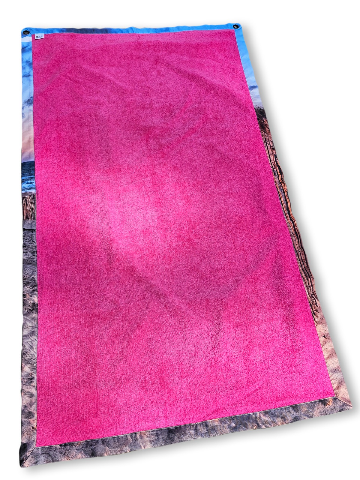 Serviette de plage anti sable imperméable 100x180 - Chemin Couchant grand-large 2024 – Image 3