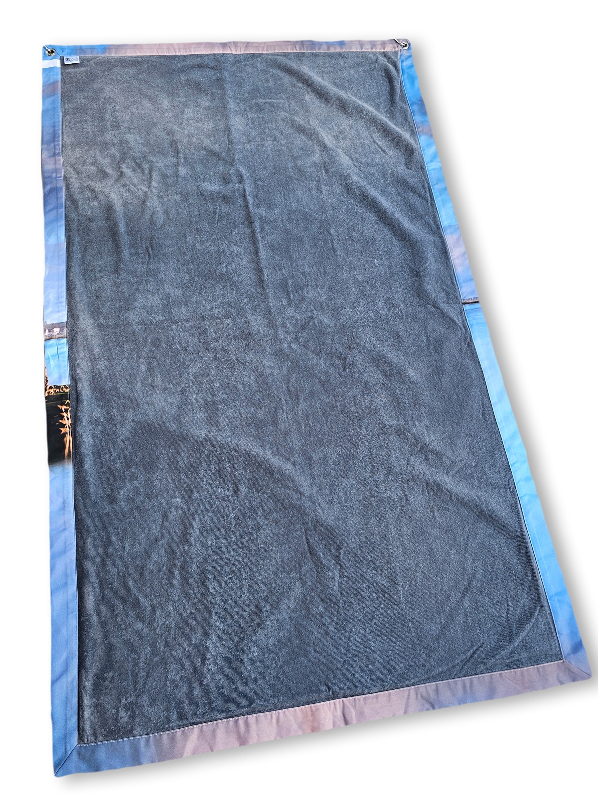 Serviette de plage anti sable imperméable 100x180 - Parcs à huîtres du Bassin d’Arcachon – Image 3