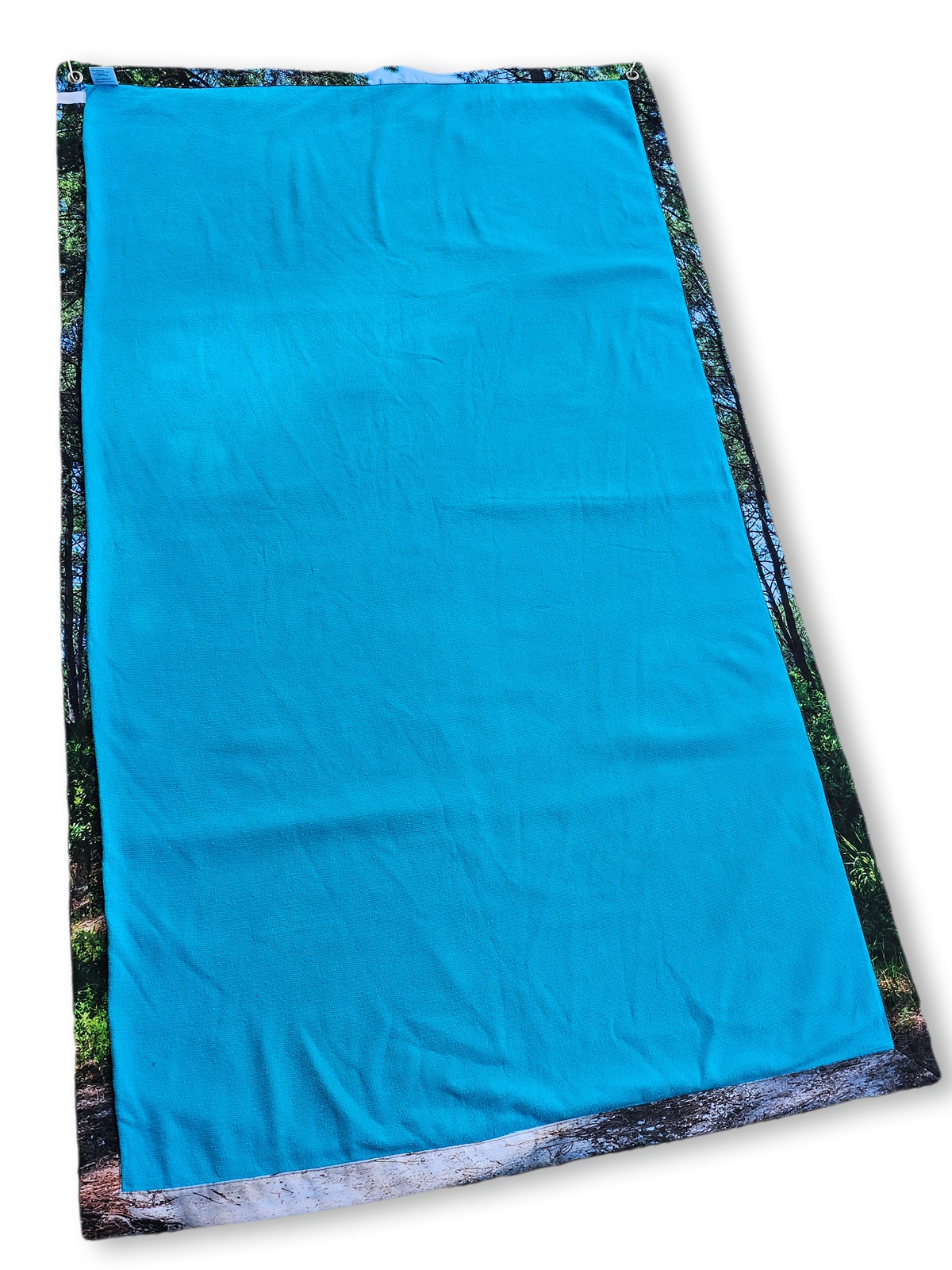 Serviette de plage anti sable imperméable 100x180 - Sentier au milieu des pins – Image 3