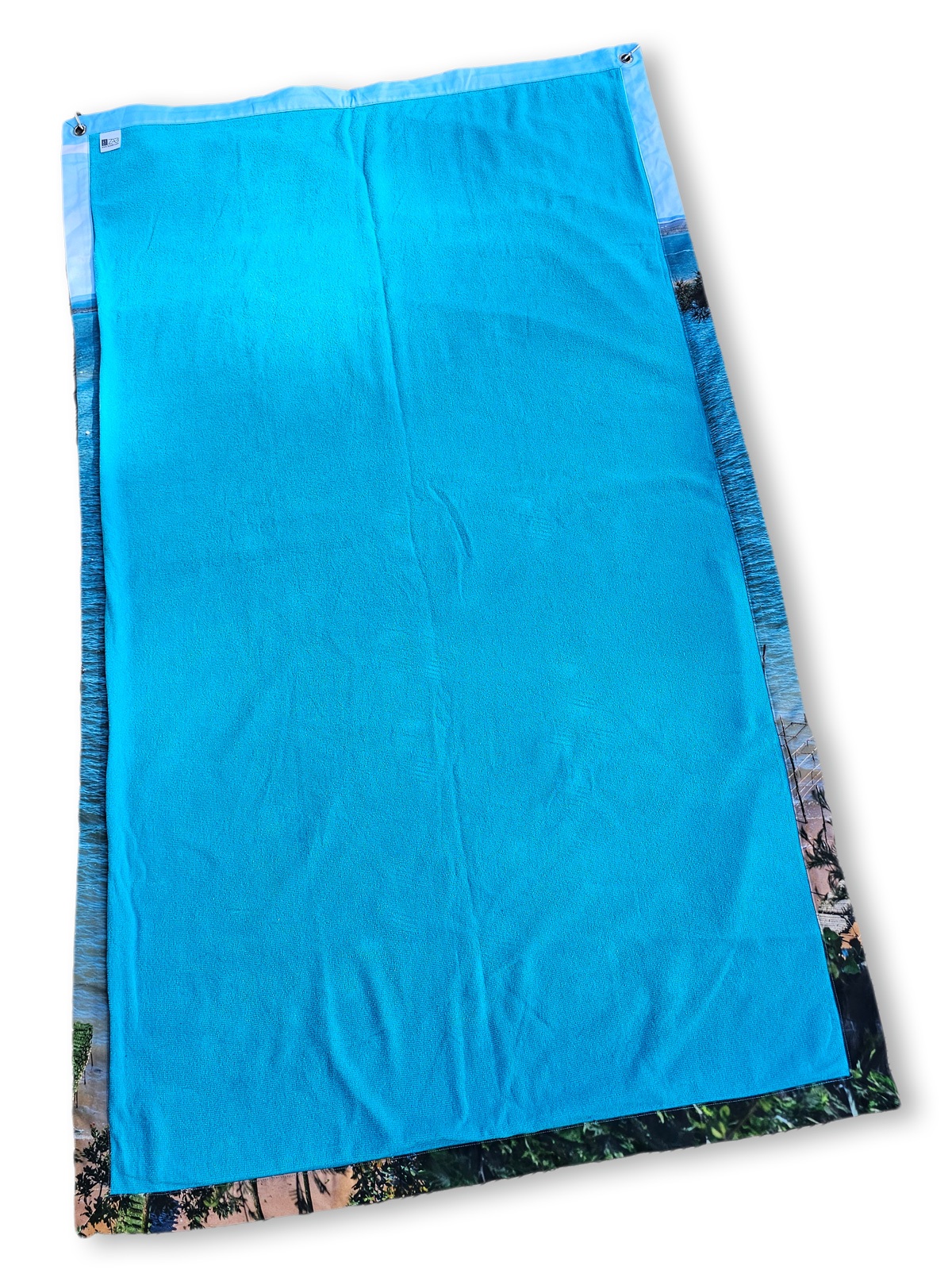Serviette de plage anti sable imperméable 100x180 - Parcs à huîtres du Cap Ferret – Image 3